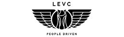 Logo of the London Electric Vehicle Company (LEVC) who is a UKvisas.co.uk customer